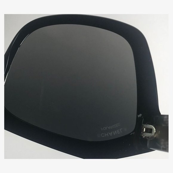 CHANEL 5296 501/S8 Black Lace / Grey Gradient Polarized - Picture 9 of 9